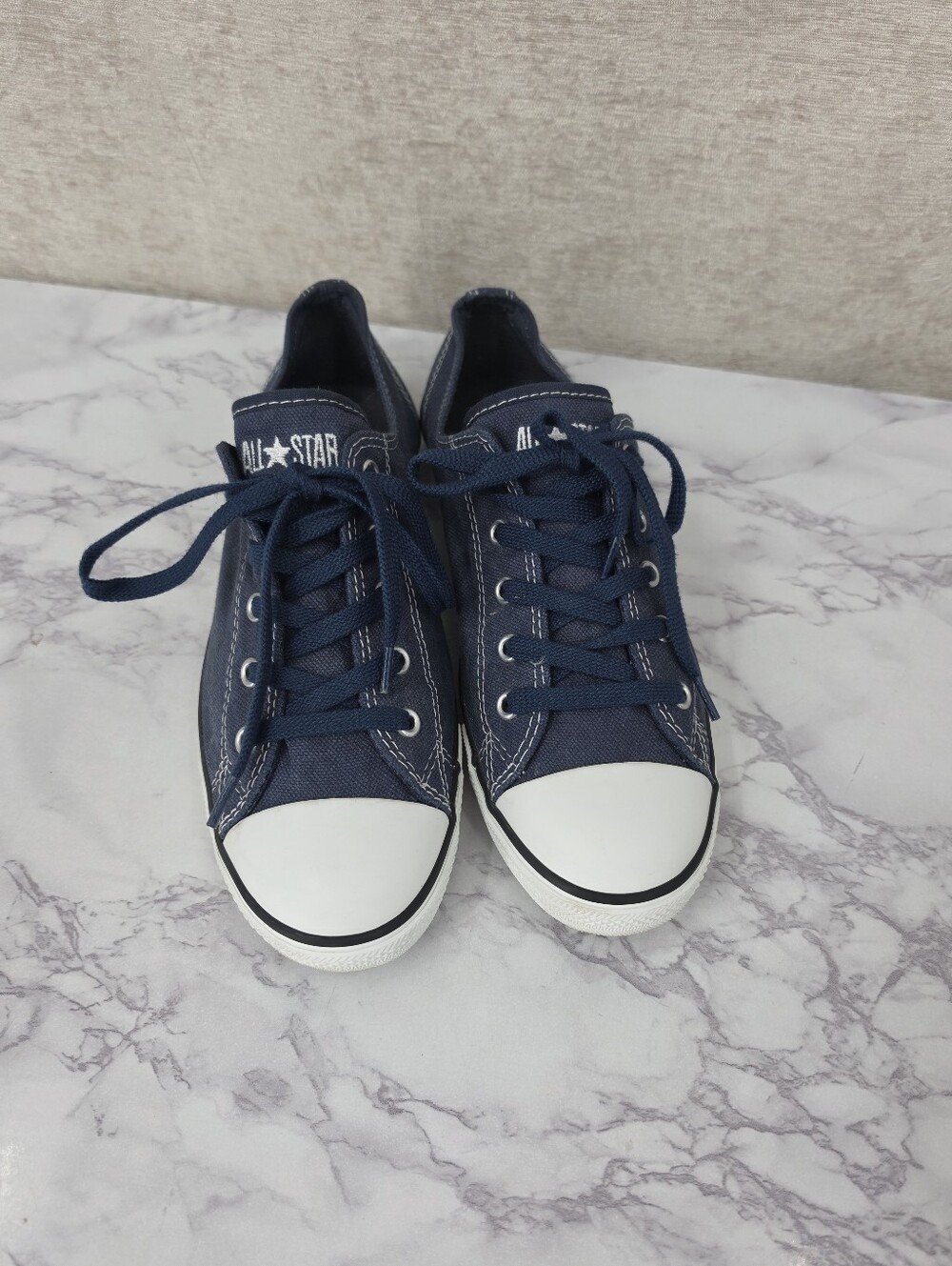 Converse All Star Denim Blue Low Top Sneakers